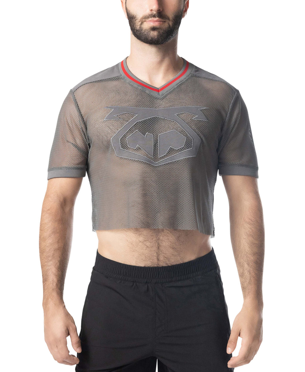 Flex Jersey - Charcoal Grey/Red