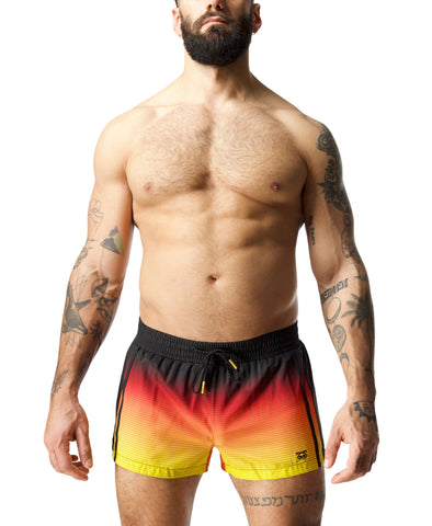 Sunset Swim Trunk Yellow