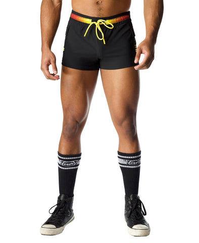 Sunset Trunk Short Black