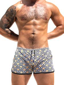 Slit Swim Short - Black Shell Black