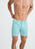 5" Stretch Knit Jean Short - Mirage