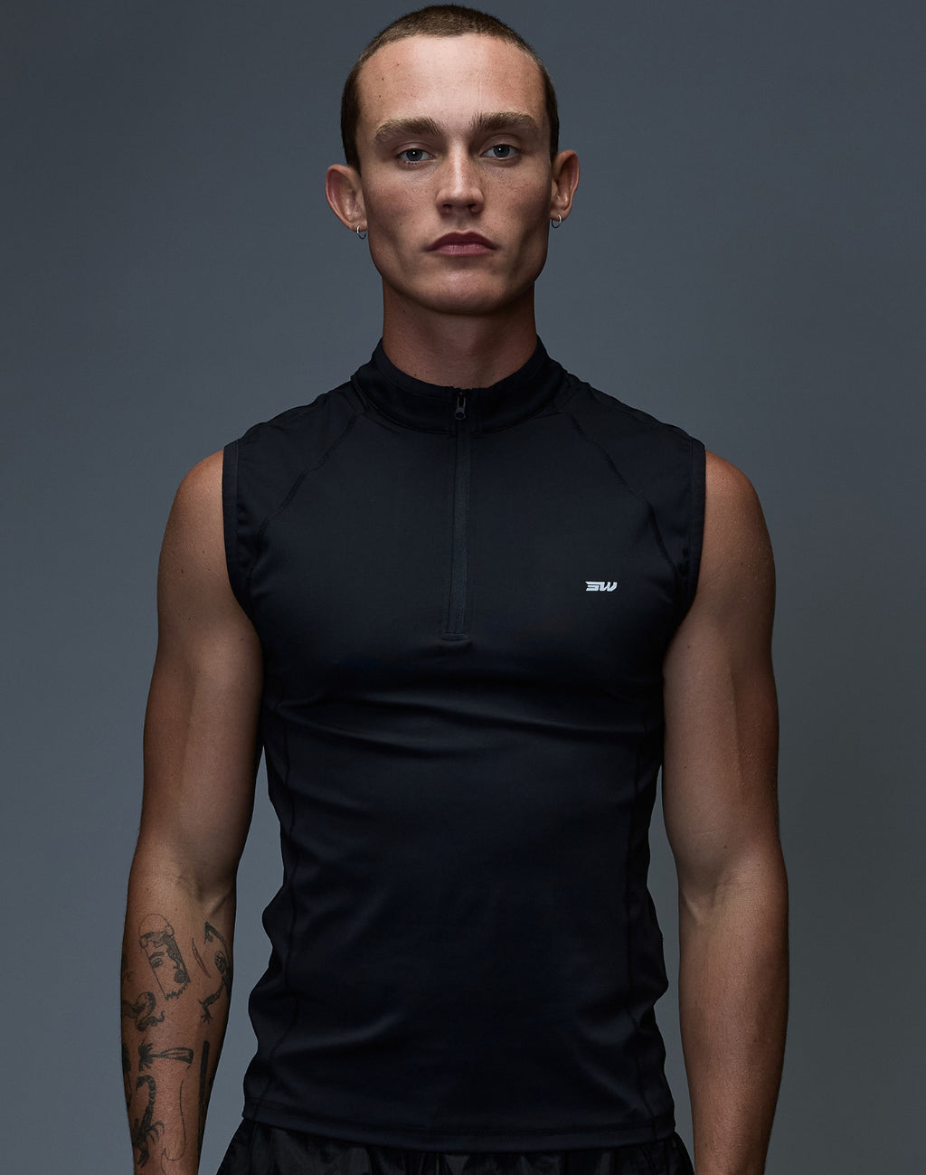 Gym2Street Half Zip Vest