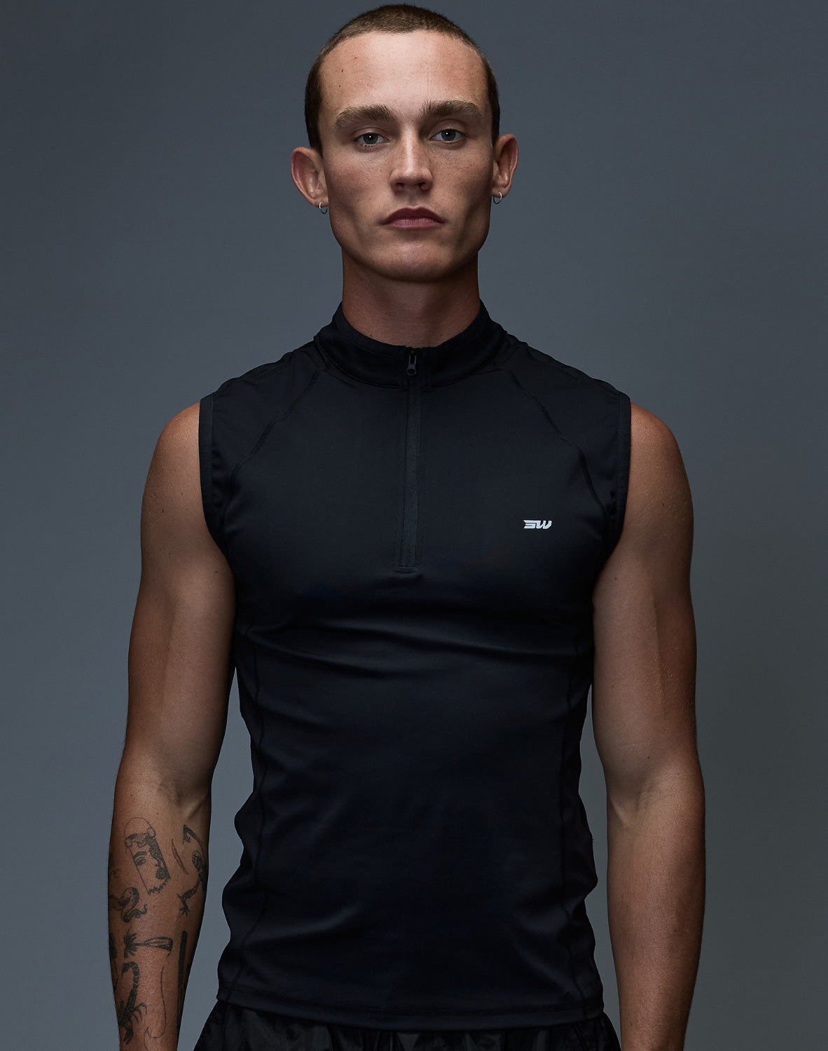 Gym2Street Half Zip Vest