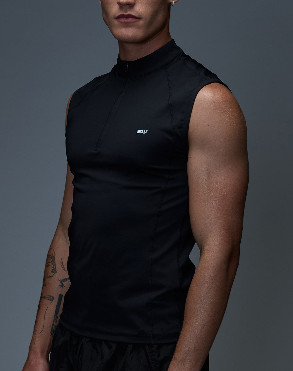 Gym2Street Half Zip Vest