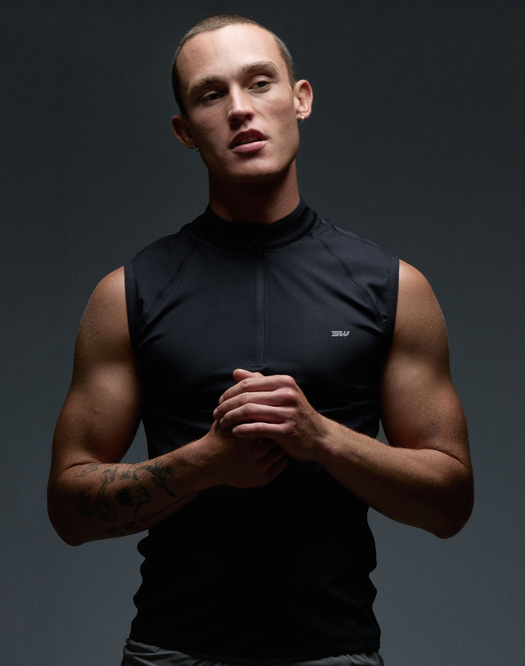 Gym2Street Half Zip Vest