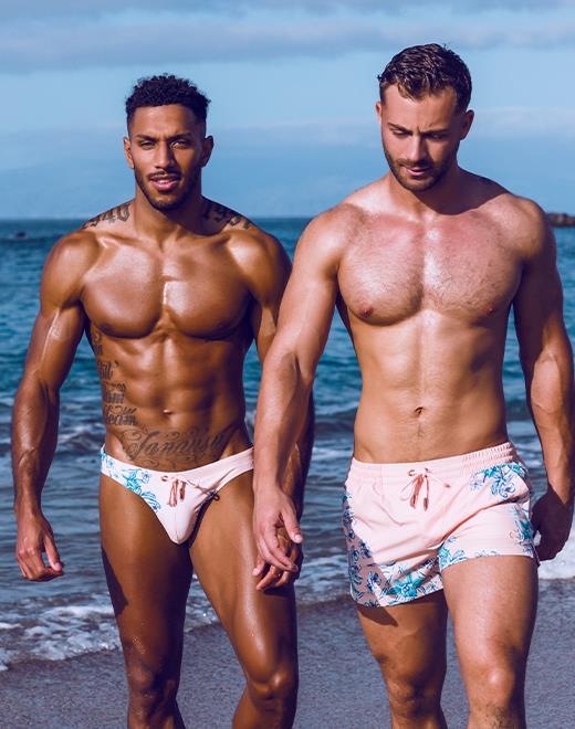V20 Tahiti Peach Swim Brief
