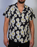 Lazy Daisy Resort Shirt Black