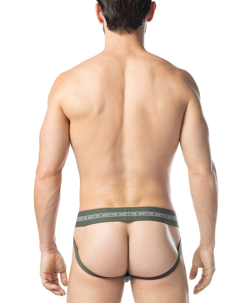 NP Core Jock - Army Green/White