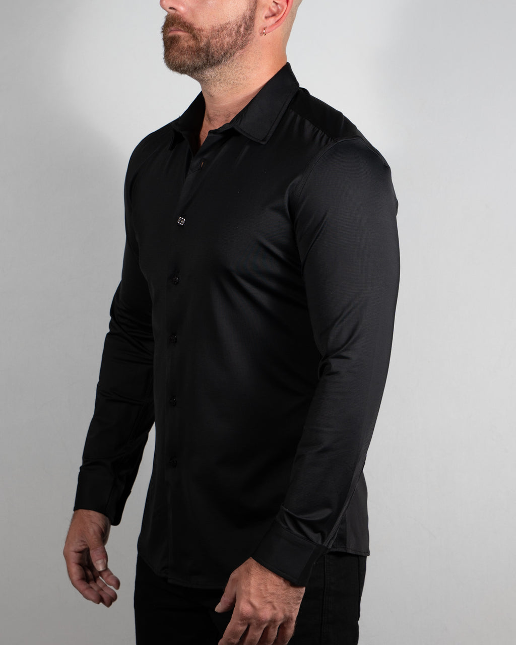 Solid Long Sleeve Shirt