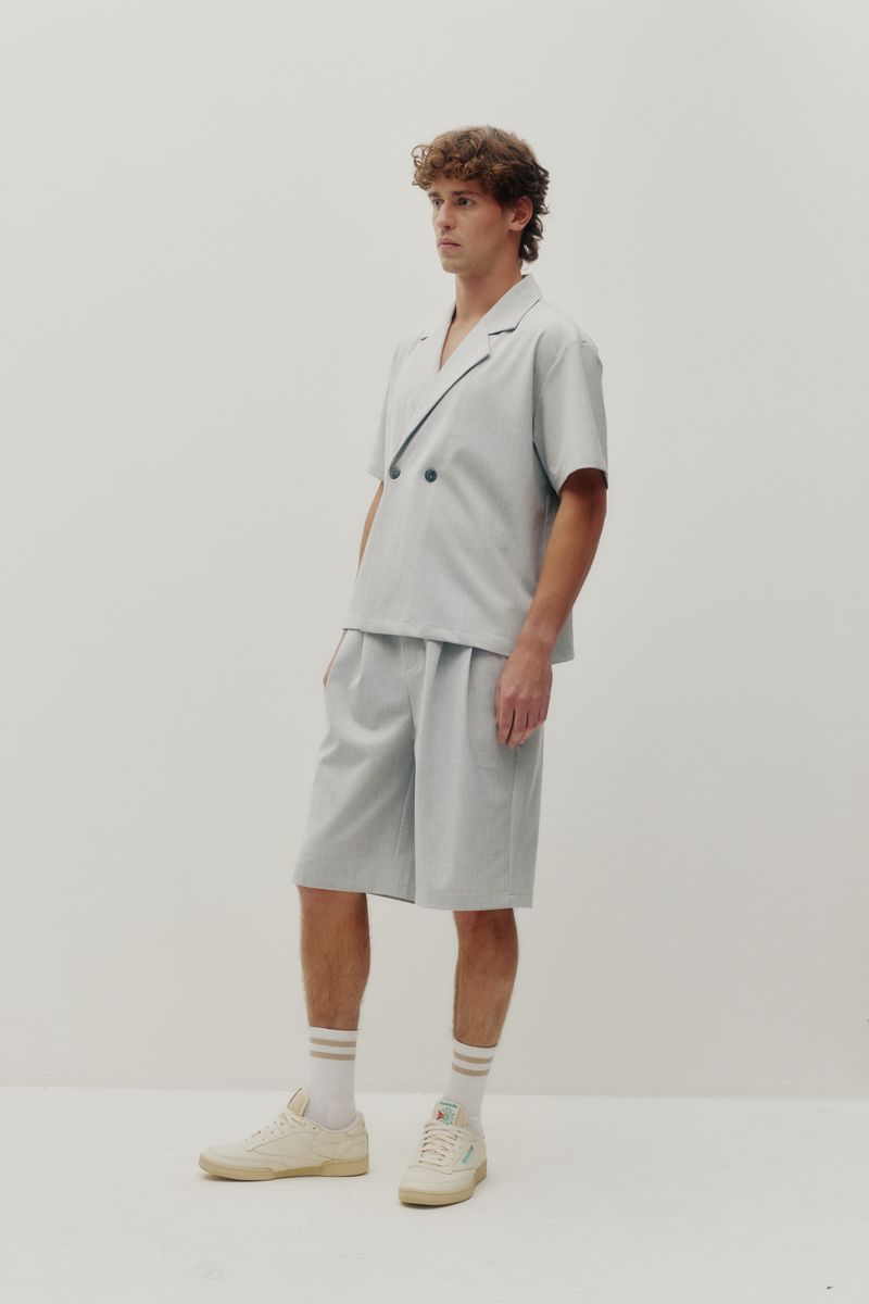 Double Pleated Shorts