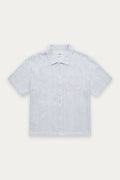 Crochet Box Shirt Baby Blue
