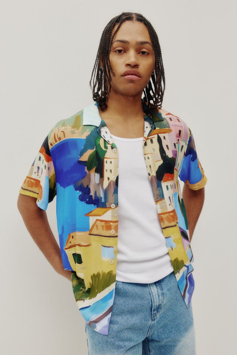 Beach Shirt - Amalfi