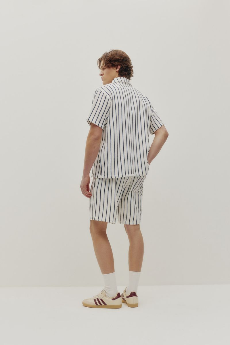 Crochet Stripe Shirt