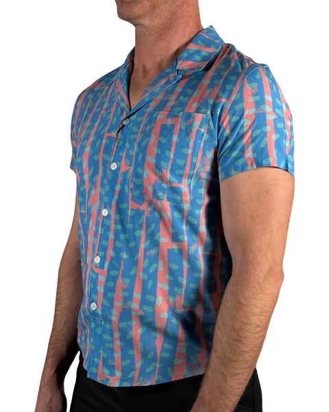 Painter's Stripe Resort Shirt