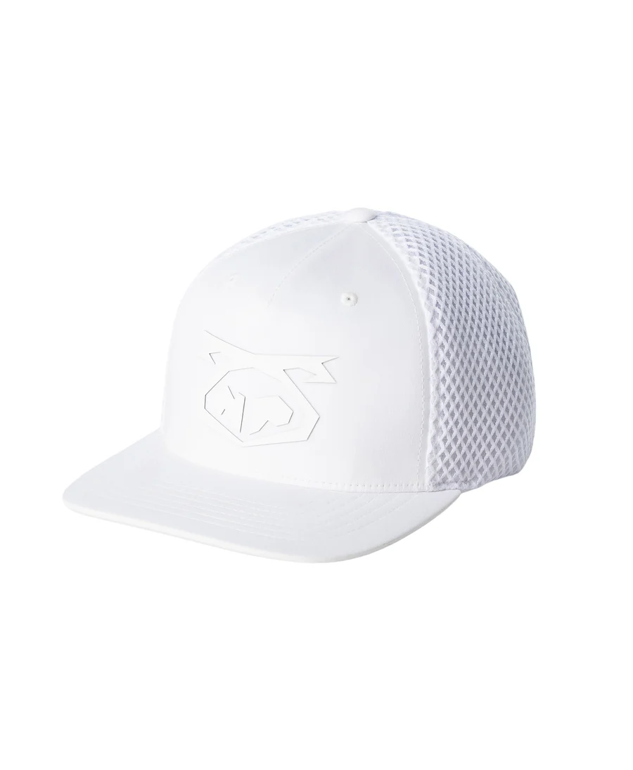 Bare SnapBack Flat Brim OS White