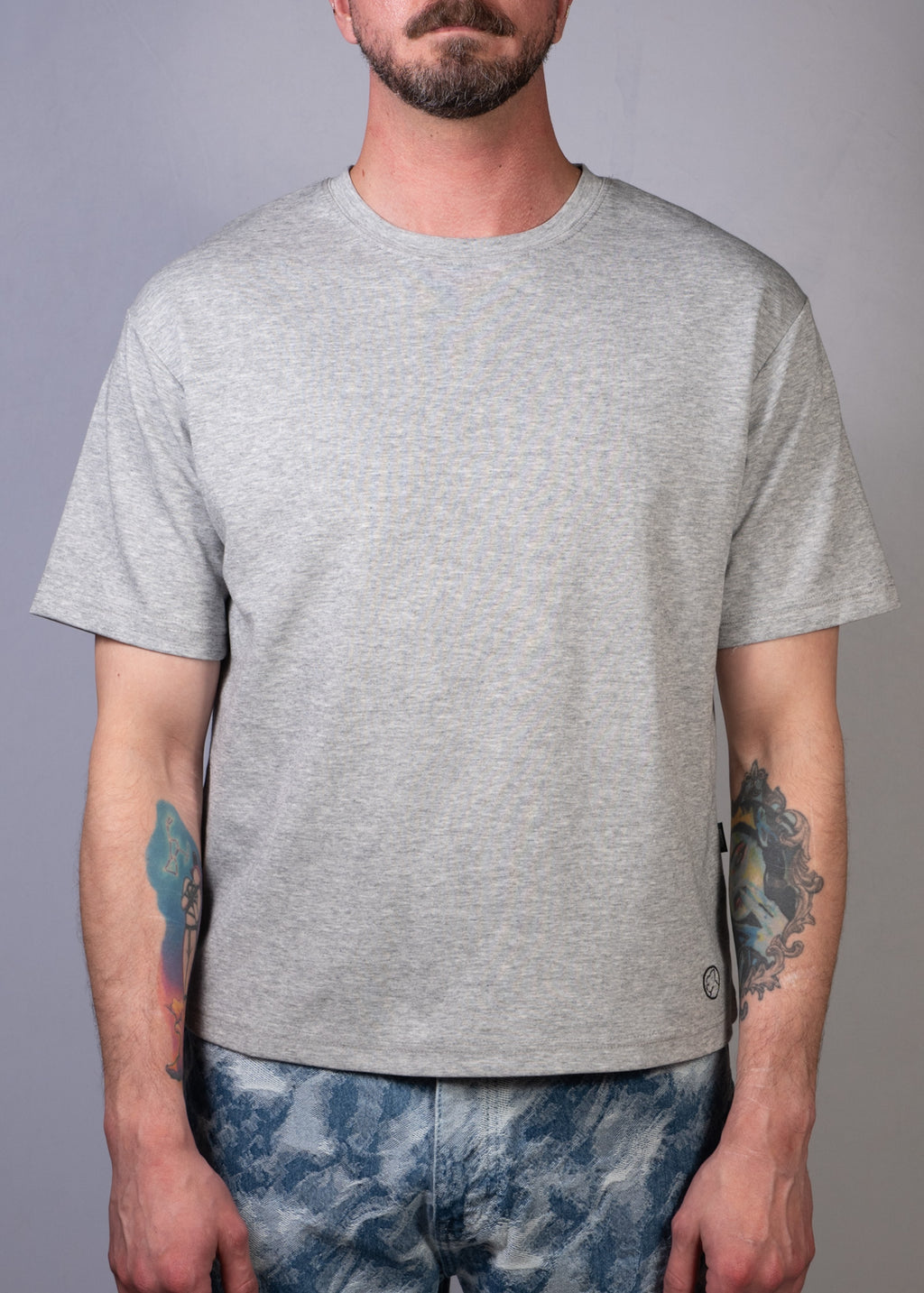 Airy Tee Heather Grey