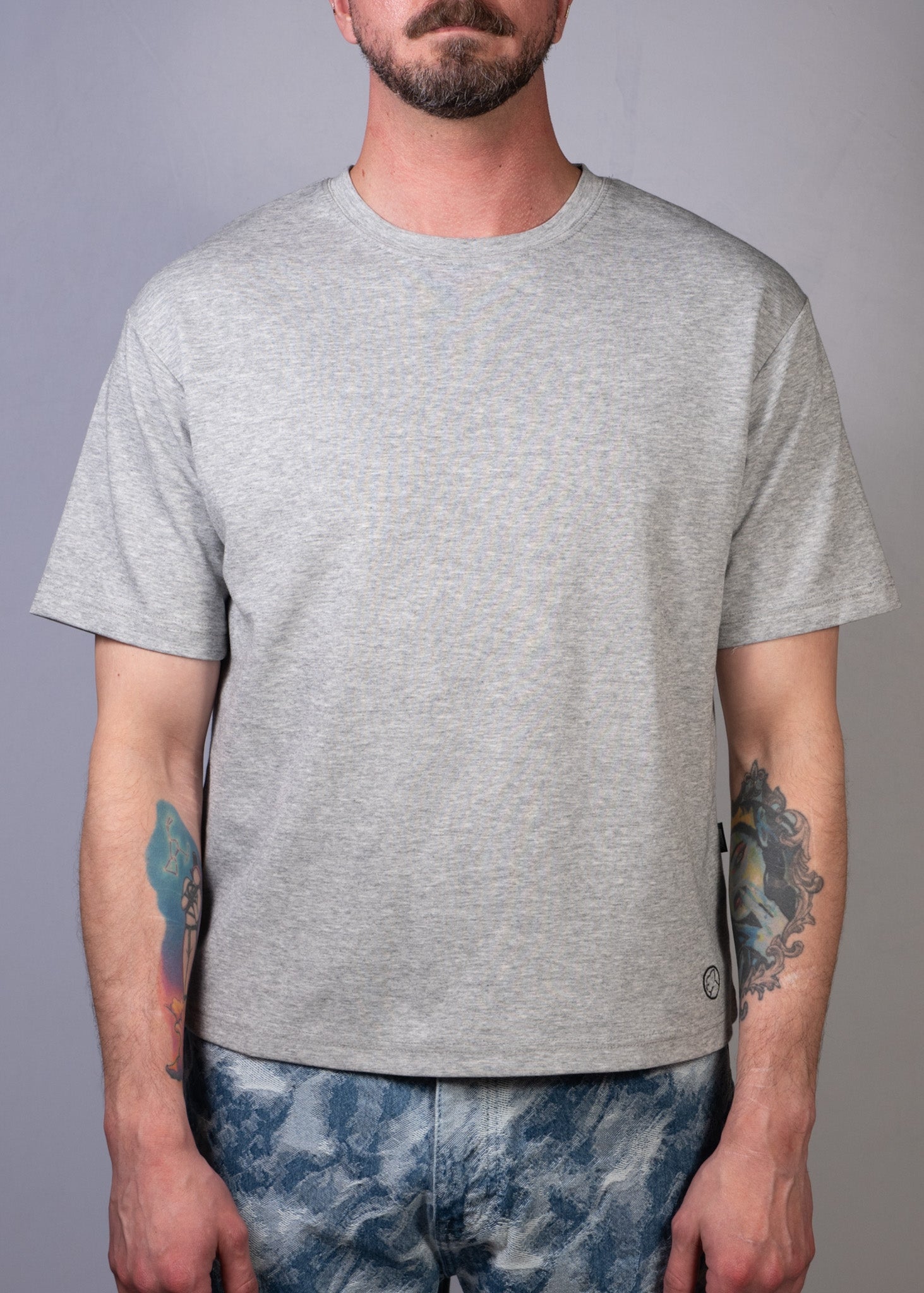 Airy Tee Heather Grey