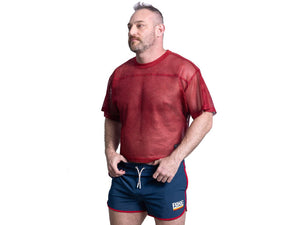 Mesh Practice Jersey Maroon