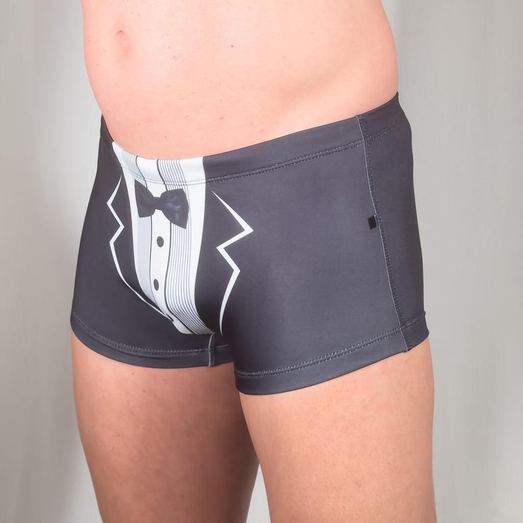 Tuxedo Swim Trunk