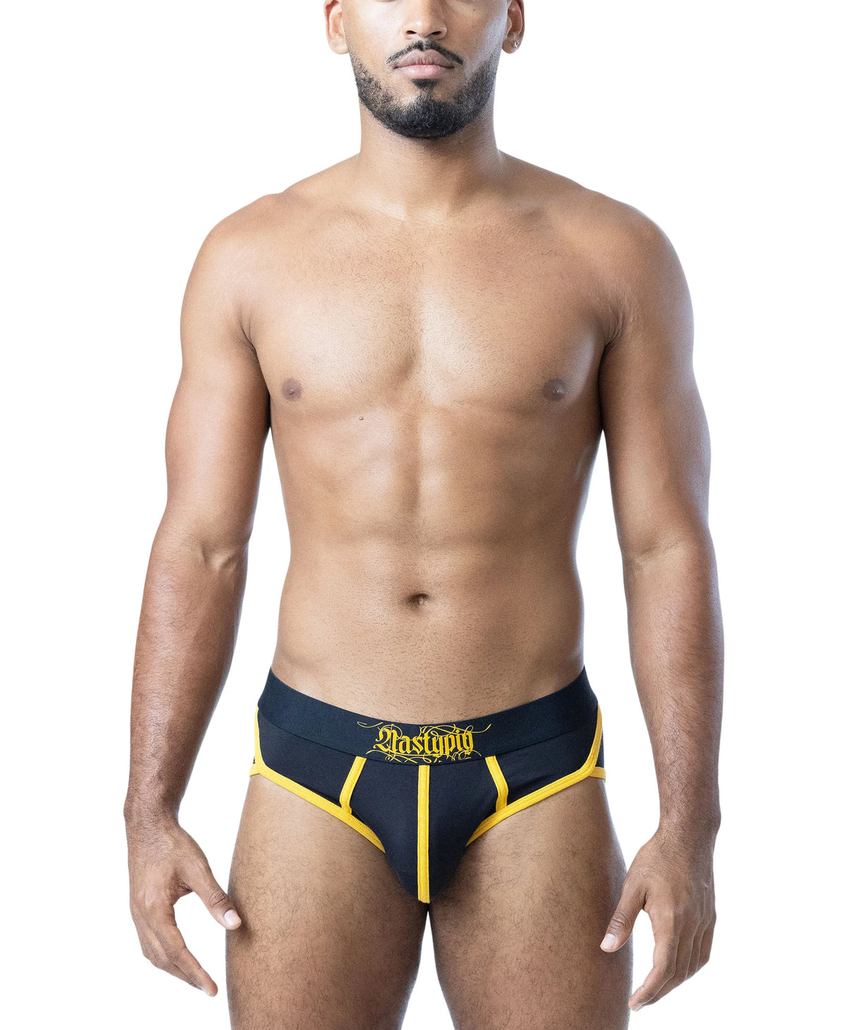 NP Ink Brief-Black/Cadmium Yellow Black
