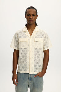 Lace Yacht Shirt cream