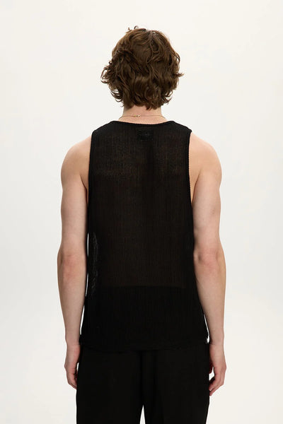 Sheer Net Tank Top
