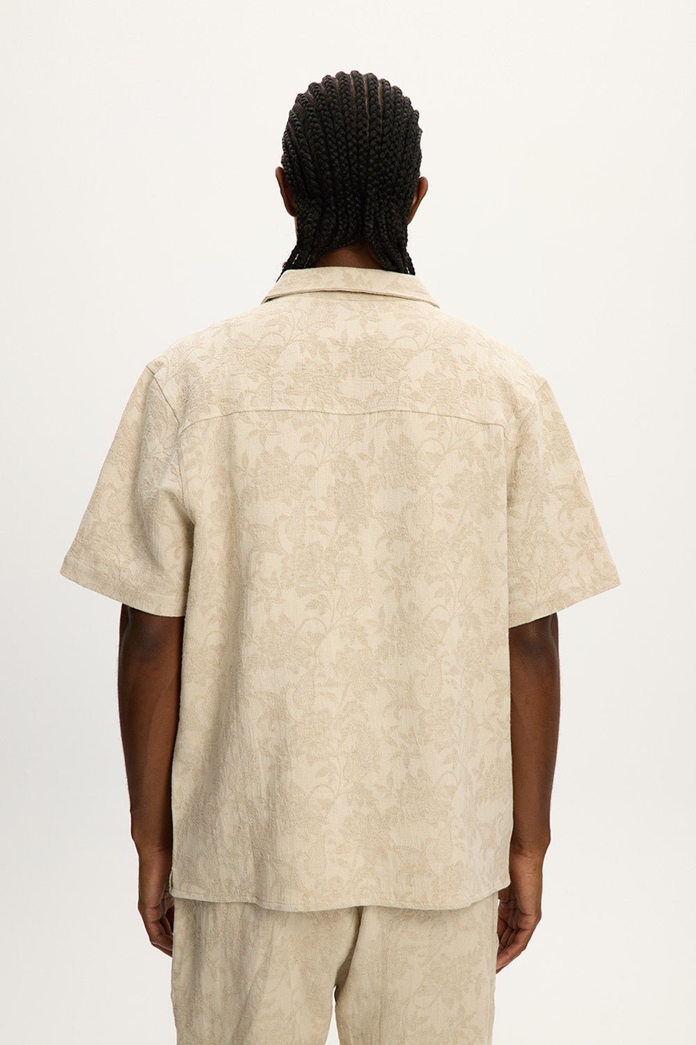 Jacquard Linen Shirt