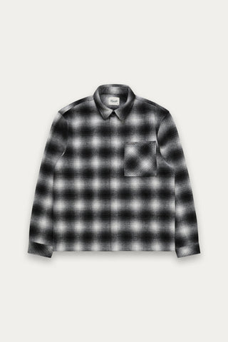 Plaid Pocket Shirt Black
