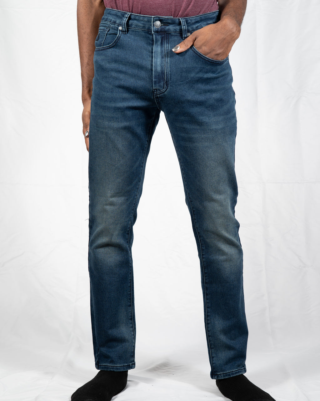Super Stretch Knit Denim - Slim