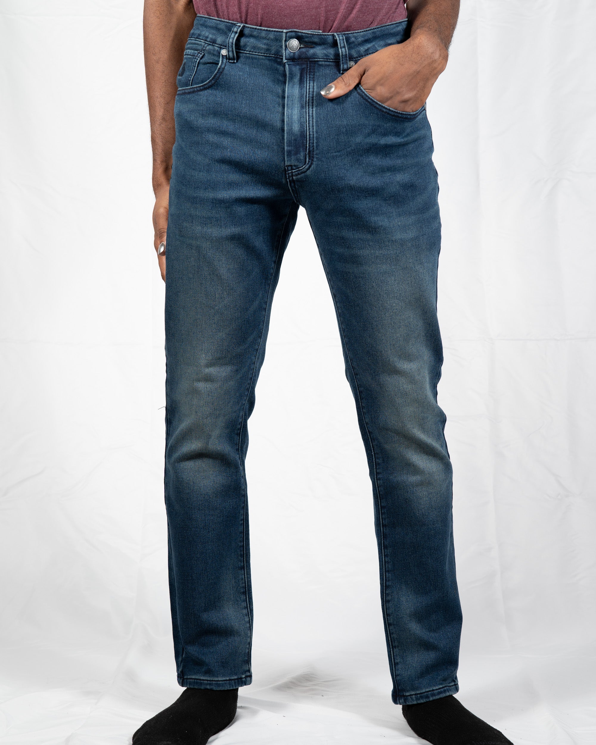 Super Stretch Knit Denim - Slim