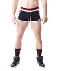Lift Club Trunk Short - Black/Red Red