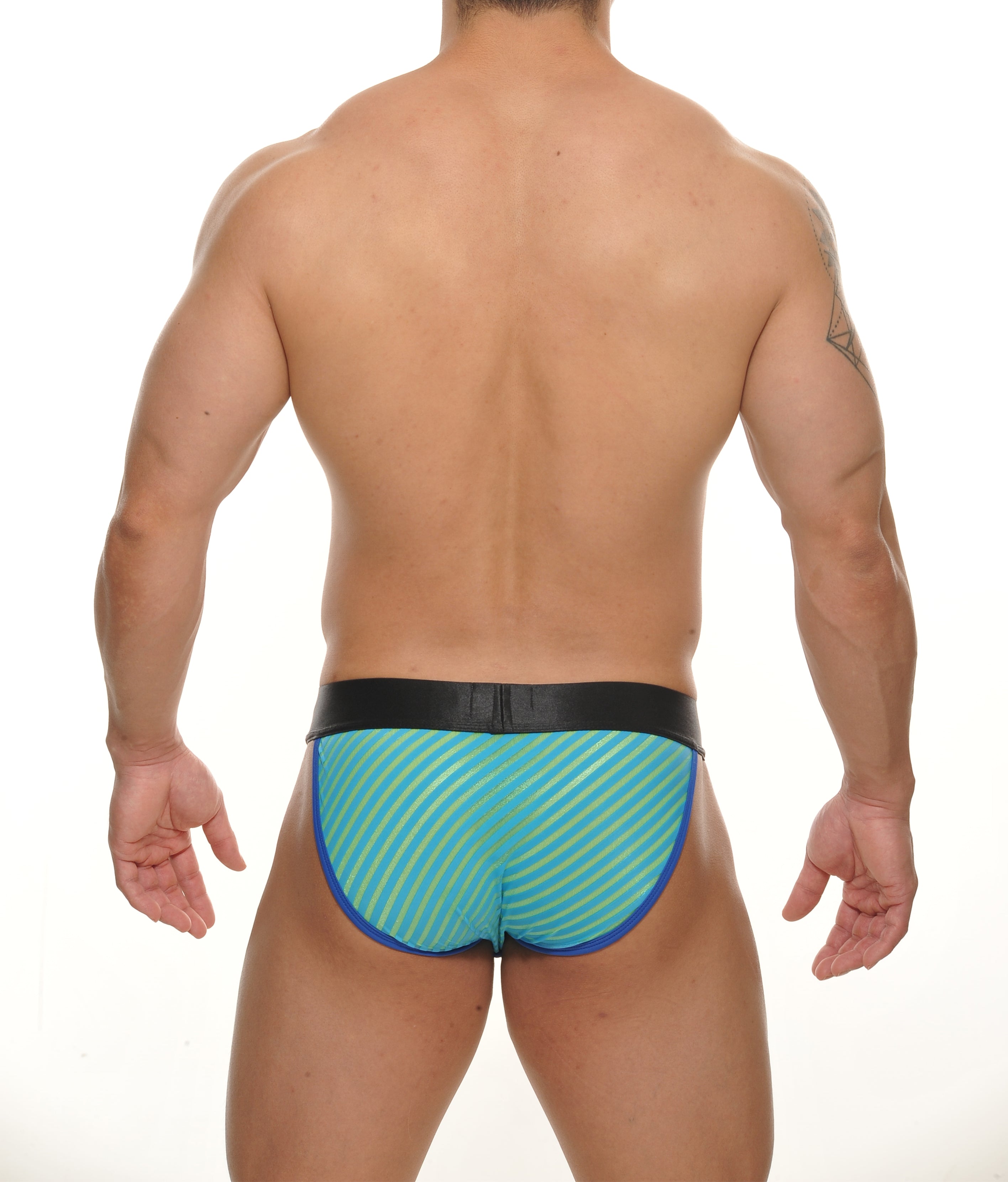 Markie Tanga - Sky Blue/Neon Green