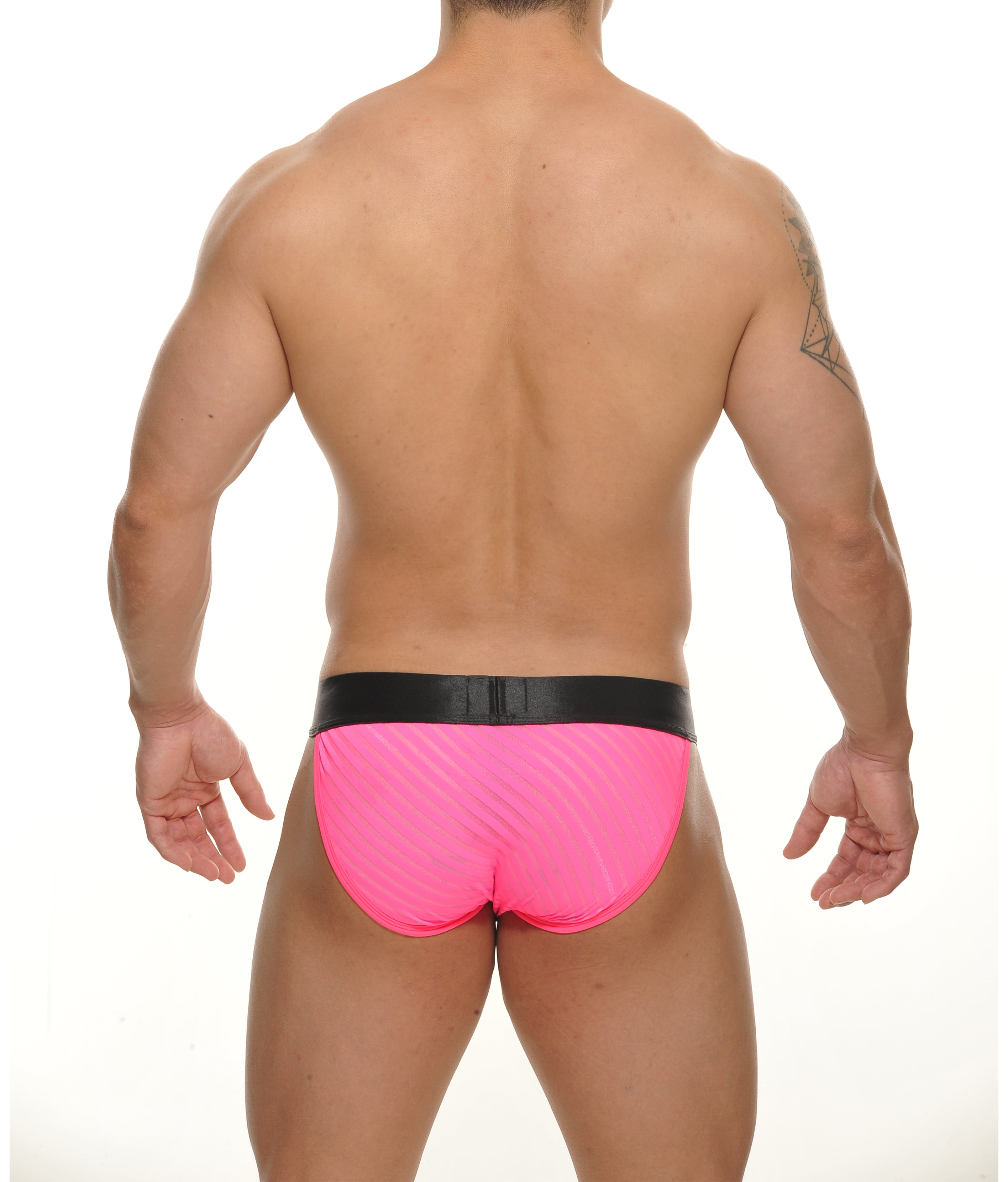 MARKIE Brief - Pop Pink/White