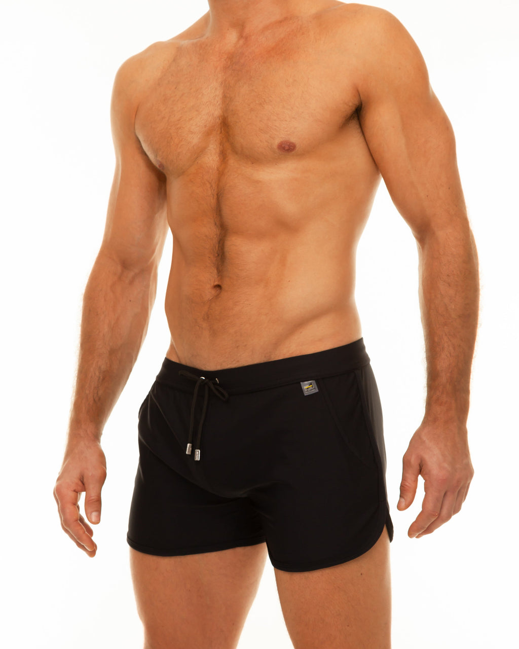 AW Slit Swim Shorts Black