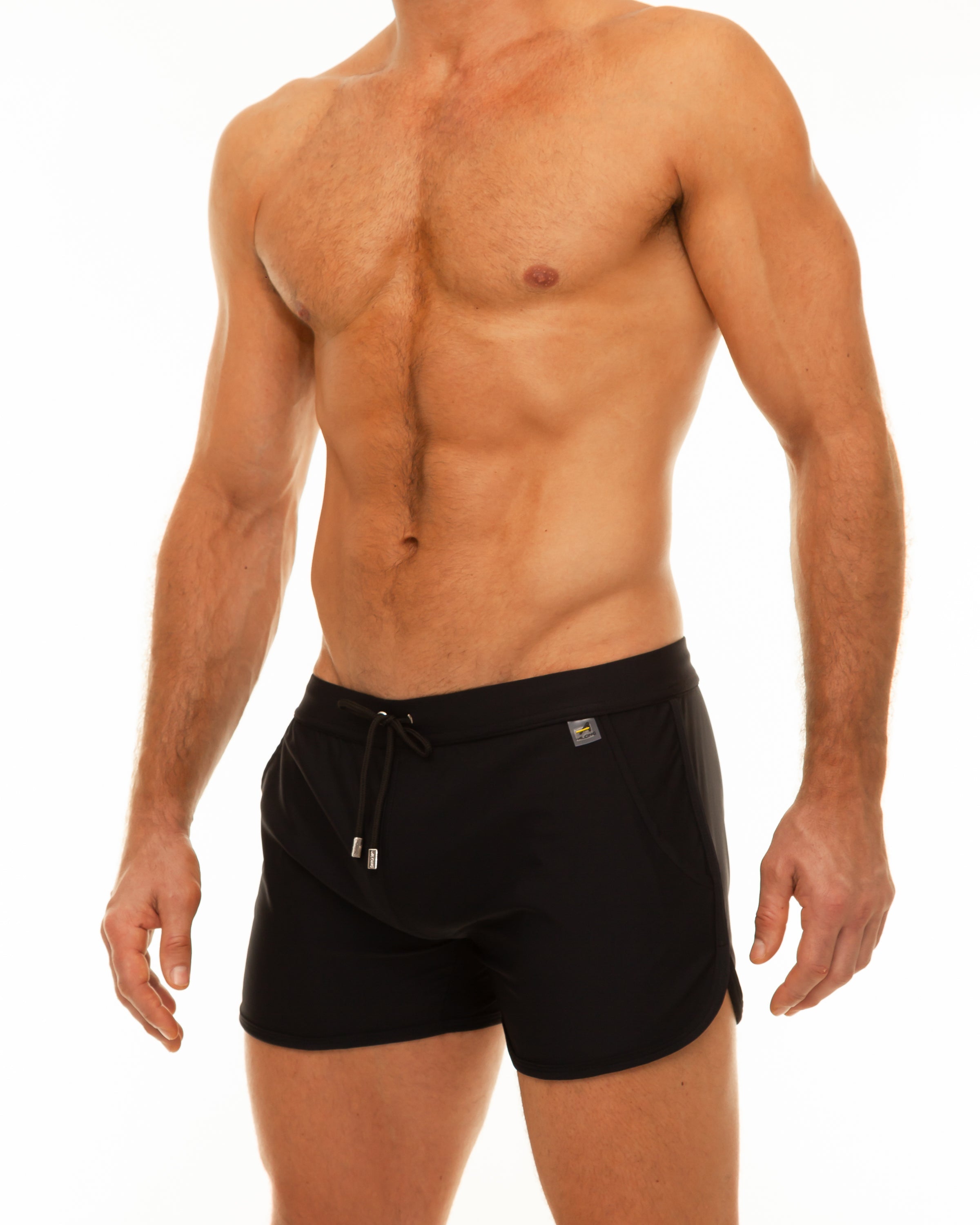 AW Slit Swim Shorts Black