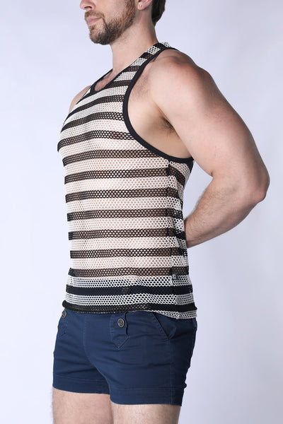 Mariner Mesh Stripe
