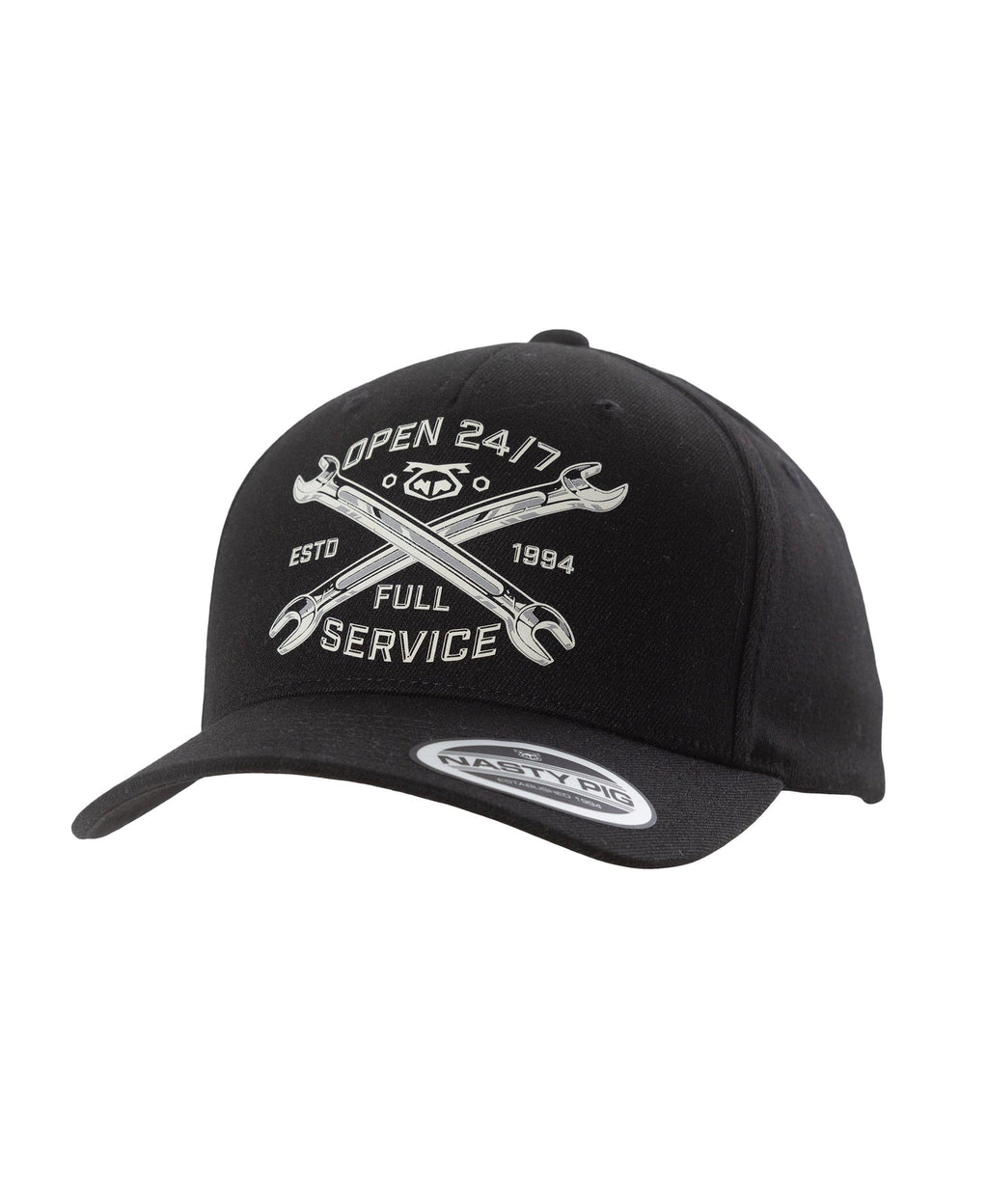NP Mechanic Cap-Black Black