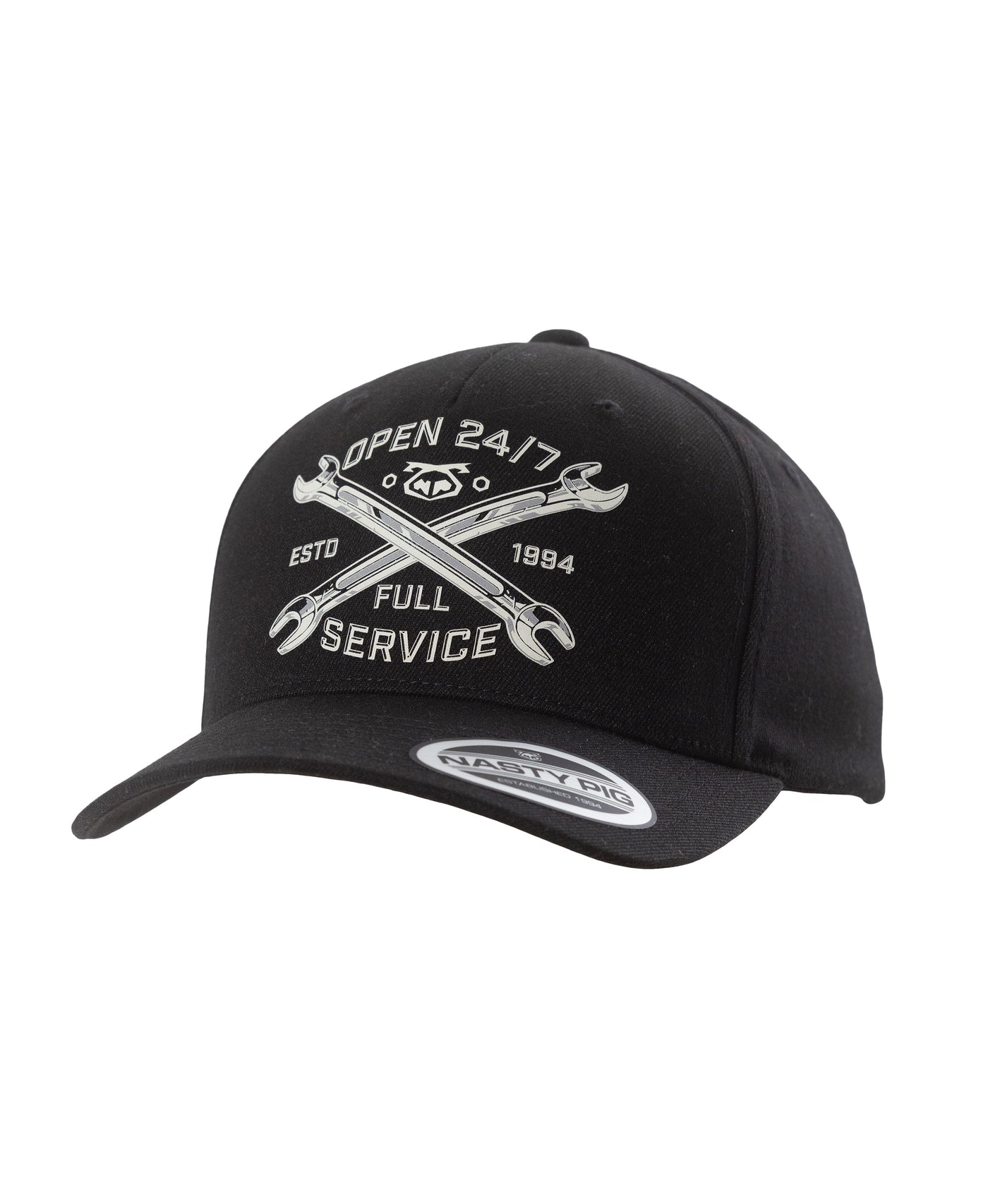 NP Mechanic Cap-Black Black