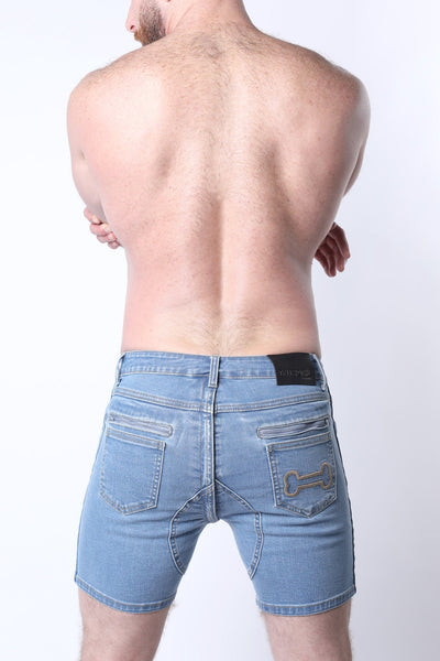 Muzzle Up Denim Zipper Short