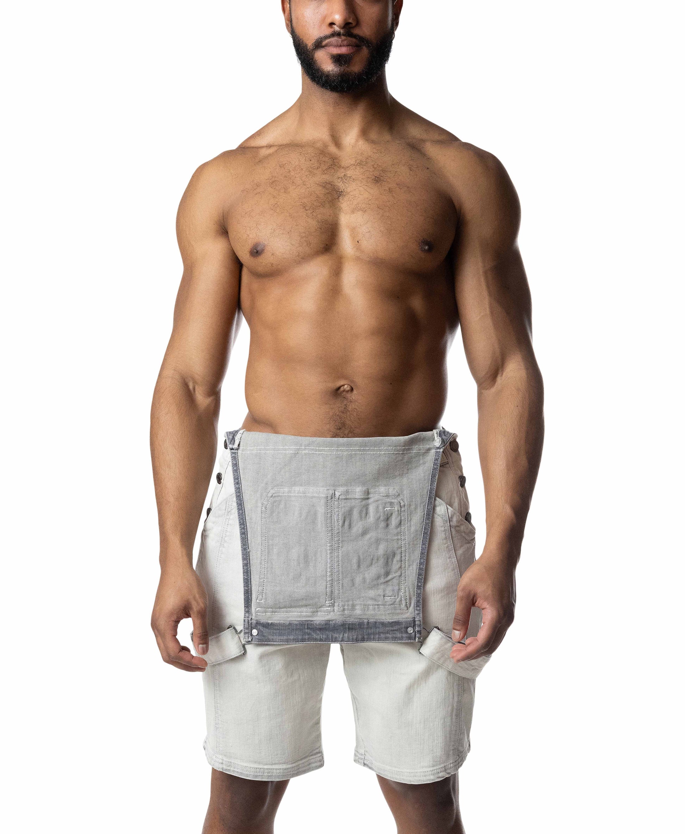 NP Overall Short - Bleached