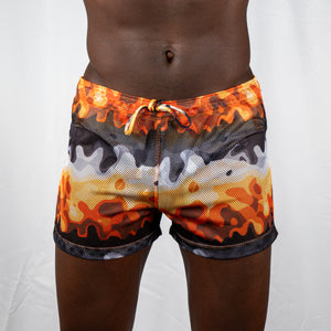 Fun Bear Mesh Short Camo