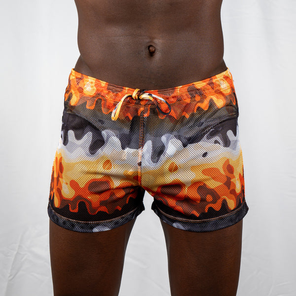 Fun Bear Mesh Short Camo