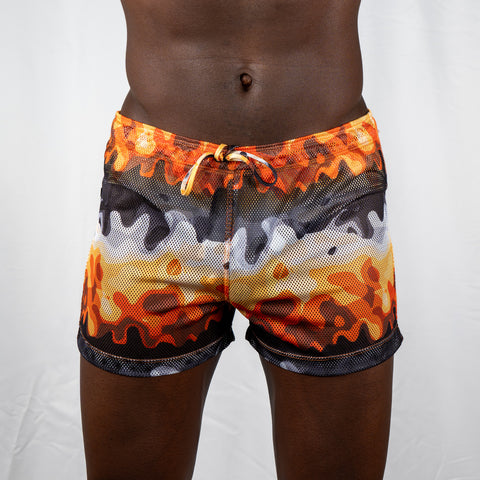 Fun Bear Mesh Short Camo