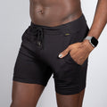 5" Yoga Shorts Black