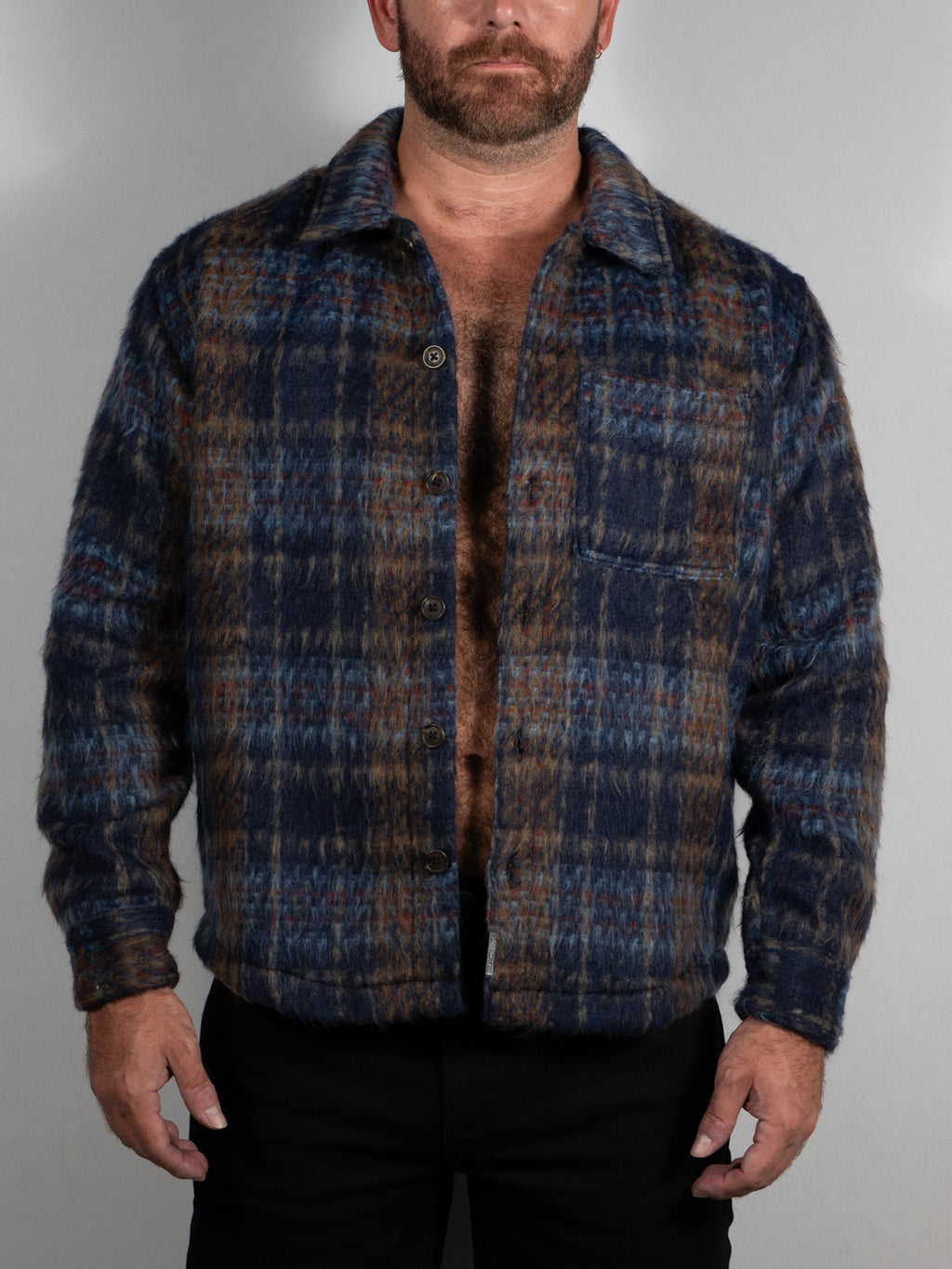 Faux Mohair Shirt