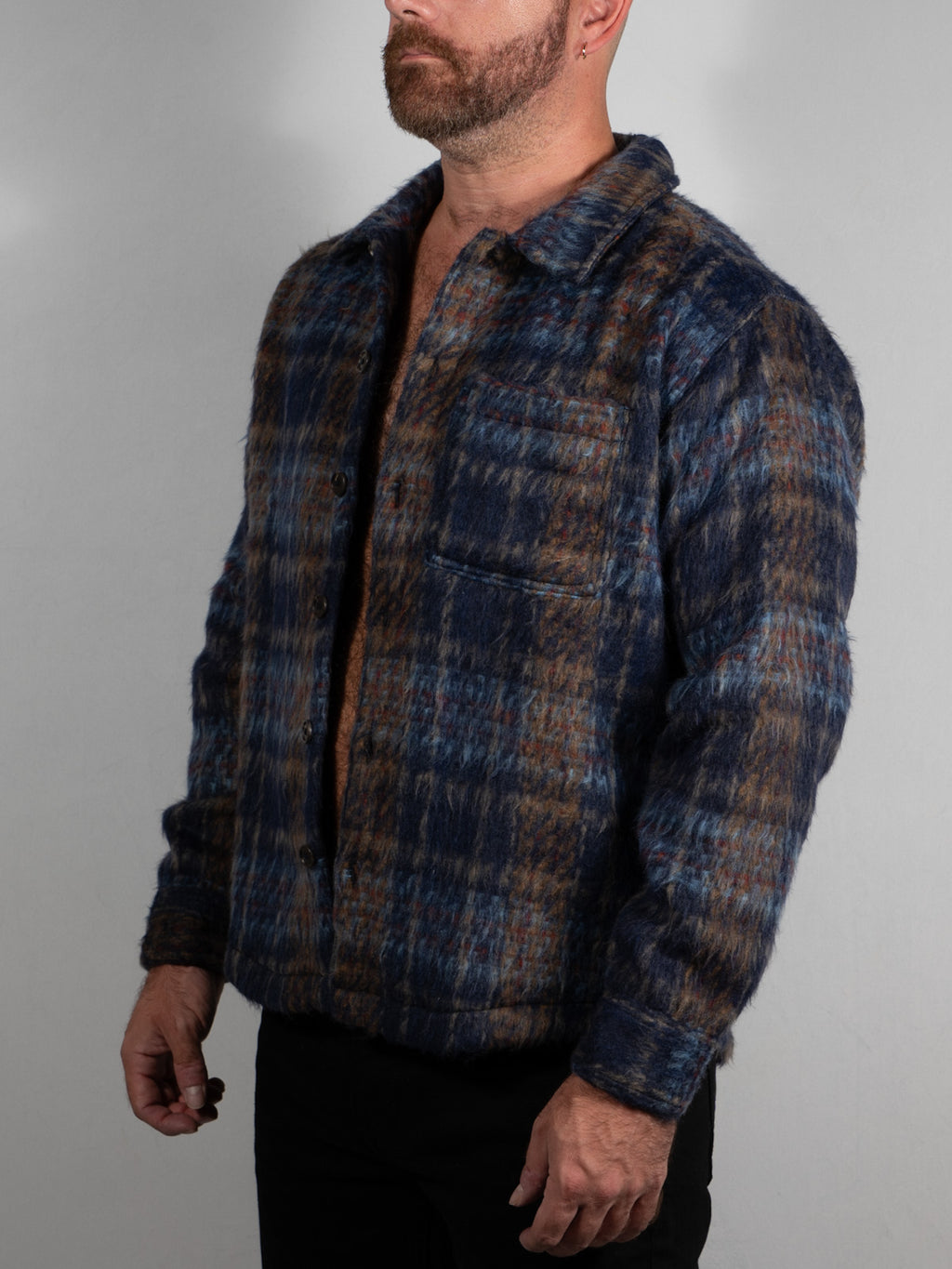 Faux Mohair Shirt