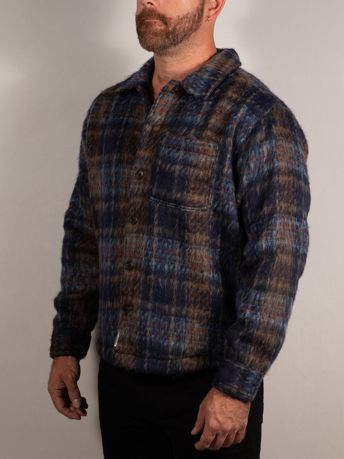 Faux Mohair Shirt