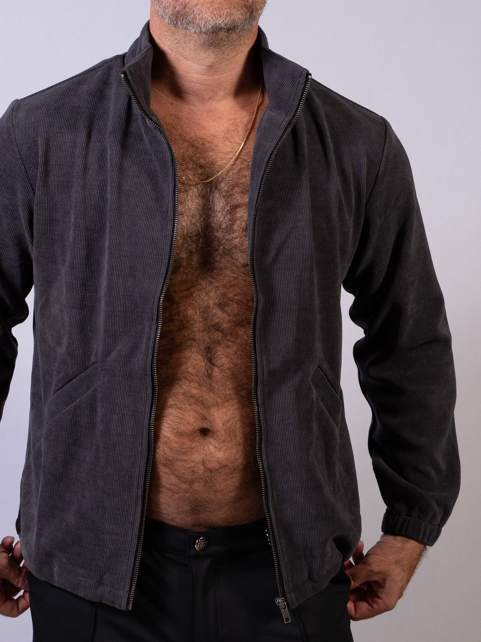 Chenille Zip Up Jacket