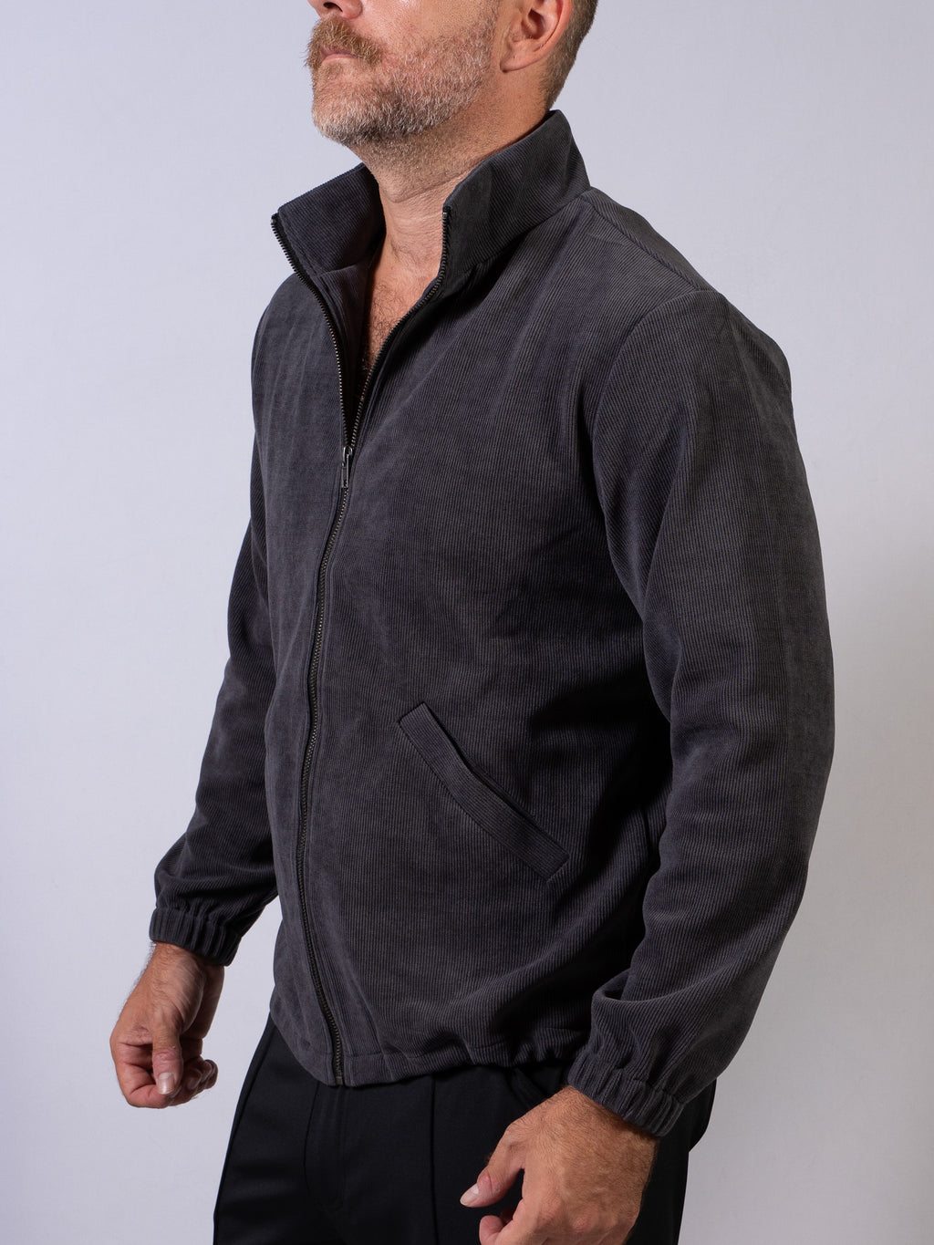 Chenille Zip Up Jacket