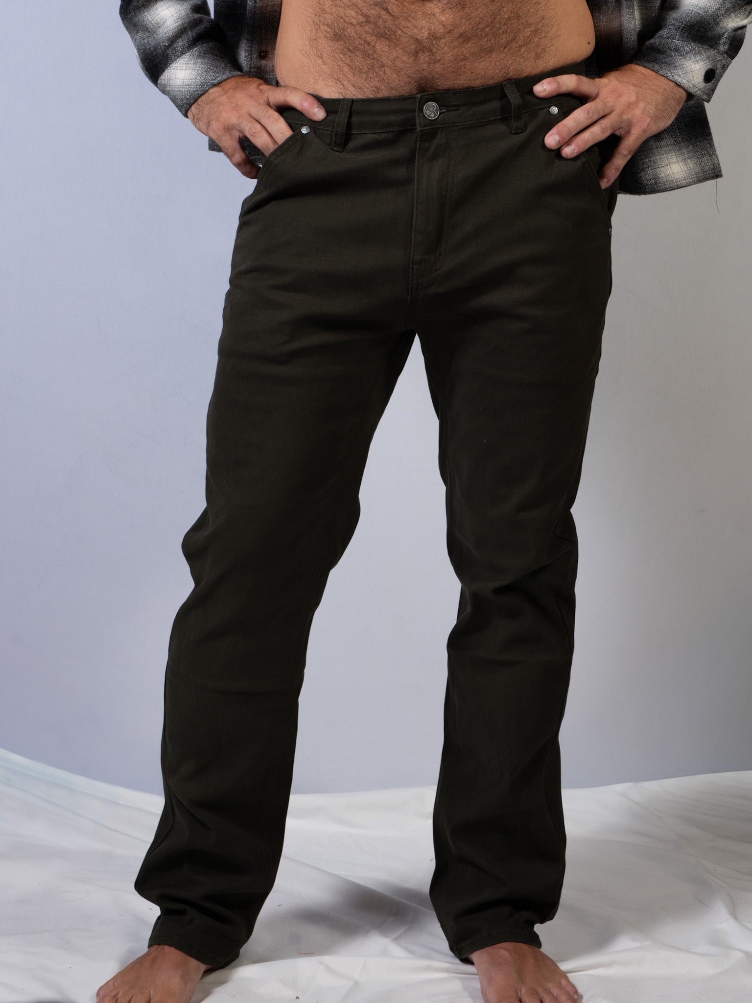 Straight Leg Chino Moss